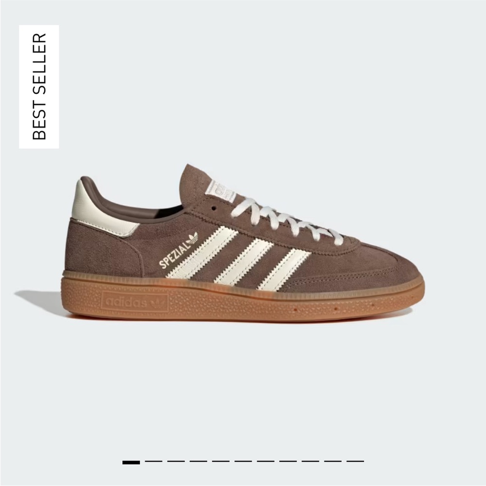 Adidas Spezial Brown and Cream Sneakers